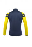 Sudadera c/cremallera ACERBIS KEMARI marino/amarillo